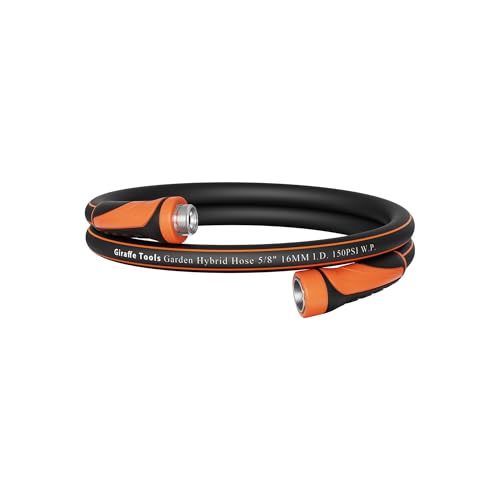 Giraffe Tools Garden Hose 5/8", 5ft Short Garden Hose - size: 5FT Male to Female