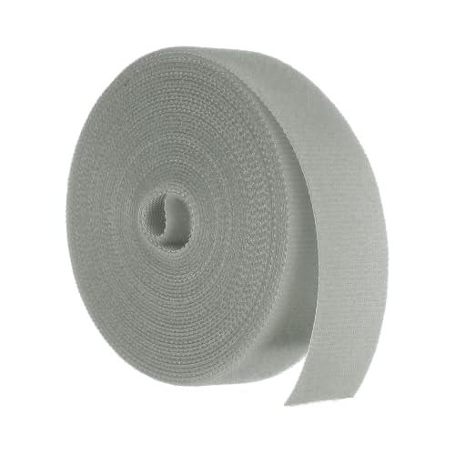 HARFINGTON Garden Plant Tape 16.4ft 25/32" Reusable Ties Strap Gray - color: Gray, size: 16.4ft x 25/32"