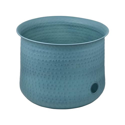 LifeSmart Steel Garden Hose Pot Holder - color: Harbor Teal