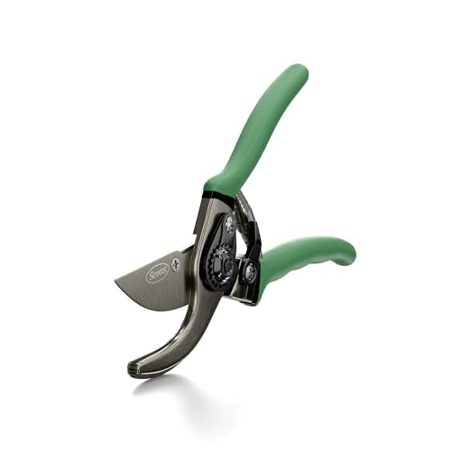 Scotts 8 in. Bypass Pruning Shears – 1/2 in. Cutting Capacity; Gardening Hand Pruner with Sharp Carbon Steel Blade and Non-Slip Grip – Lightweight Garden Tool for Live Plants and Soft Stems - style: Bypass Pruner