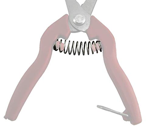Replacement Spring for Pruning Shears, Precision Trimming Scissors Part for Heavy Duty Bypass Pruner, 2 inch