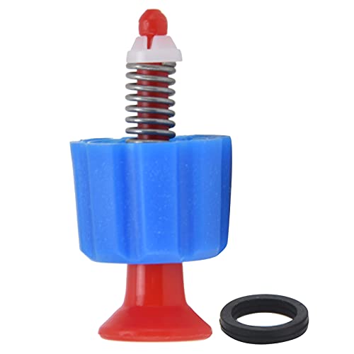 Pressure Relief Valve, PP Automatic Safety Bleed Valve for Manual Sprayer Safety Release Valve For 3L / 5L / 8L Backpack Sprayers Replacement PP Material Automatic Safety Valve - color: Red Blue