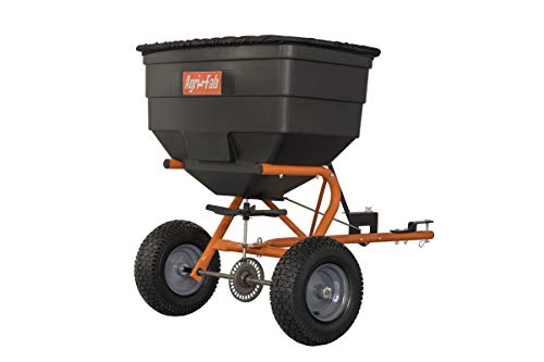 Agri-Fab Tow Behind Broadcast Spreader for Seed, Fertilizer, Salt and Ice Melt, 185 lb Capacity Lawn and Garden Spreader with 12 Ft Spread Width - style: 185 lb. Tow-Behind Lawn & Garden Broadcast Spreader