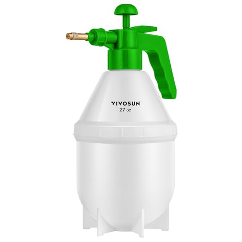 VIVOSUN 27oz Pump Sprayer, Handheld Garden Water Sprayer Bottle - color: Green, size: 27oz