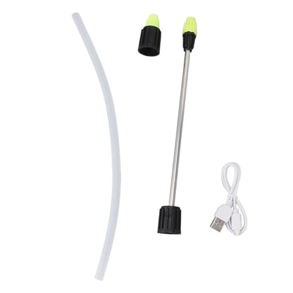 Electric Plant Sprayer Spout Battery Powered USB Rechargeable Handheld Automatic Watering Sprayer with Spray Bar (A)
