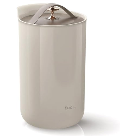 Carrotez Compost Bin for Kitchen Countertop, 0.8 Gallon (3 Liter) - Beige - color: Beige