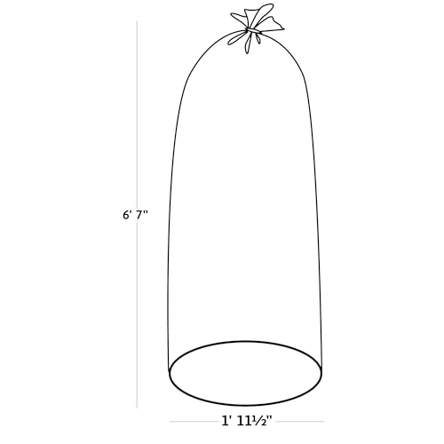 Tierra Garden Haxnicks Micromesh Tomato Tube, 3-Pack, Reusable Tomato Planter with Cover, Protects Plants from Pests and Weather, 50-7510