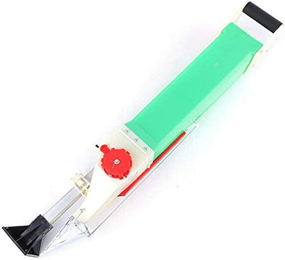 DIFU DENESTUS Fast Seeder Pea Corn Peanut Seeder Planter Portable Handheld Seed Fertilizer Spreader Green for Garden Farm