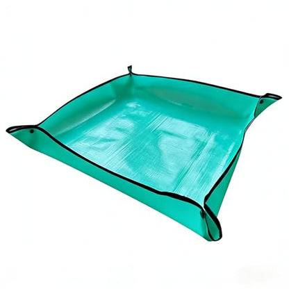 Waterproof Potting Mat, Foldable Transplanting Mat for Indoor Plants, Succulents, Gardening (Large) - size: Large