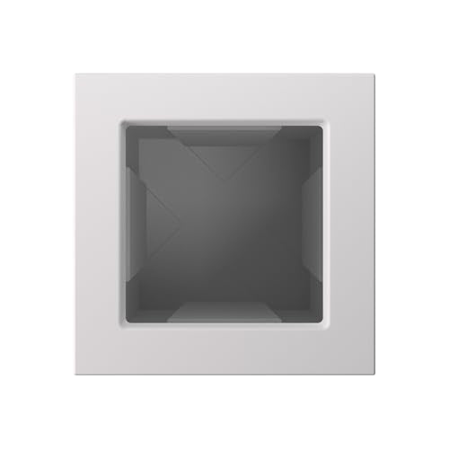Mayne Fairfield 28in Self-Watering Tall Square Planter, White - color: White