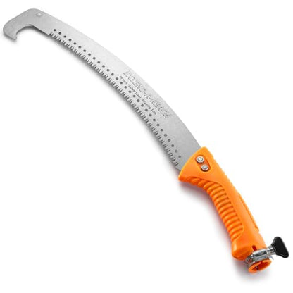 Pruning Manual Hand Saw for Tree Trimming (Pole Sold Separately) - size: 14 in Blade (Hand-held or for Extension Pole)