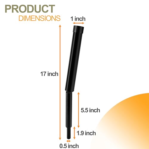 eyijklzo Bird Scarer Kite Stand for 13ft Pole - style: Rotating Base