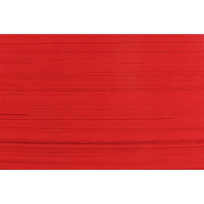 Garden Elements Indoor/Outdoor Glazed Brushed Happy Plastic Planter, Large, Bright Red, 15" - color: Bright Red