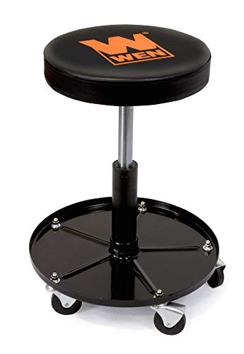 WEN 73012T 300-Pound Capacity Pneumatic Rolling Mechanic Stool - style: Mechanic Seat
