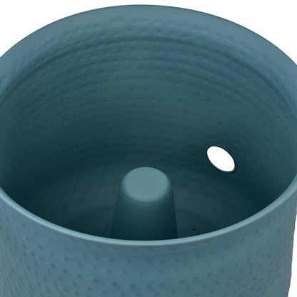 LifeSmart Steel Garden Hose Pot Holder - color: Harbor Teal