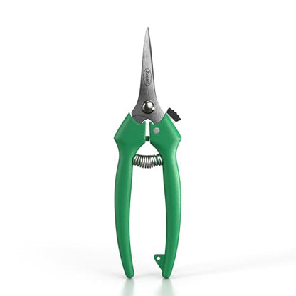 Scotts Straight Tip Floral Shears - Ultra Sharp Lightweight Gardening Scissors - Hand Pruner Pruning Shear for Flowers, Herbs, Roses and Indoor Plants - style: Floral Shears