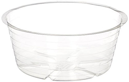Bond CVS008DL 8-Inch Deep Dish Clear Plastic Saucer