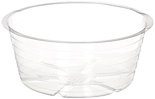 Bond CVS008DL 8-Inch Deep Dish Clear Plastic Saucer