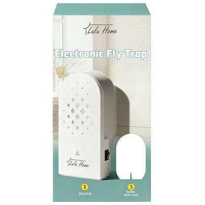 Lulu Home Flying Insect Trap Indoor, 365nm Plug-in Bug Light Catcher