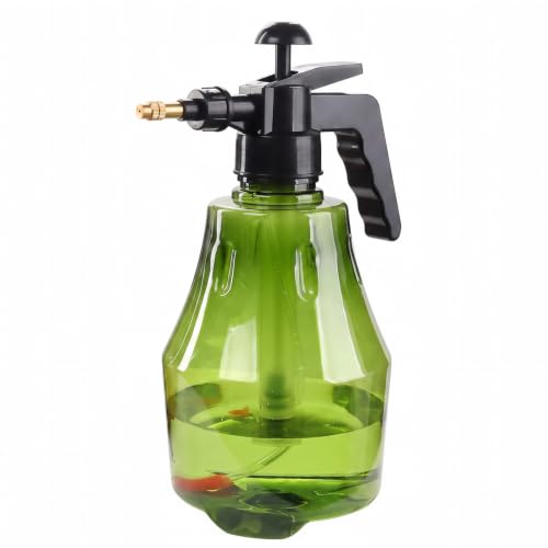 1.5L Garden Pump Sprayer, Handheld Pressure Bottle, Green - color: Green