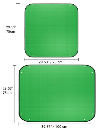 Plant Repotting Mat, Waterproof Gardening Mat for Indoor Plants, Thickened PE Potting Mat with Copper Buckles for Mess Control, Foldable Succulent Transplanting Mat, Green (29.5"*39.4") - size: 29.5"*39.4"
