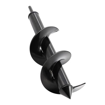 Auger Drill Bit for Planting - 3"X12" Heavy-Duty Garden Auger Spiral Drill Bit - Bulb Planter Tool & Auger Post Hole Digger - 3/8" Hex Drive Drill - size: 3"x12"(Black)