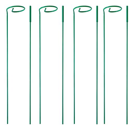 4 Pack Plant Stakes,Plant Support Stakes for Two Sizes(16 or 32 Inches) - size: 4