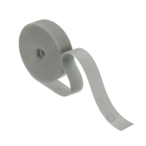 HARFINGTON Garden Plant Tape 16.4ft 25/32" Reusable Ties Strap Gray - color: Gray, size: 16.4ft x 25/32"