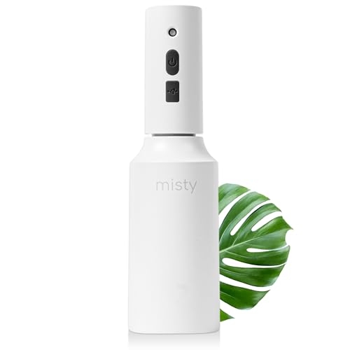 The Watering Vine Automatic Electric Spray Bottle Mister - Continuous Rechargeable Battery Sprayer for Misting Plants, Household Cleaning, Hairstyling (25 oz)
