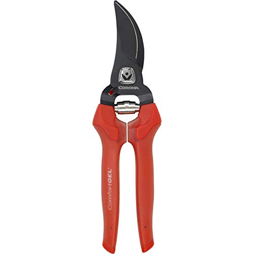 Corona BP 3214D ComfortGEL Bypass Hand Pruner, 3/4-inch cut , Red - size: 3/4 Inch