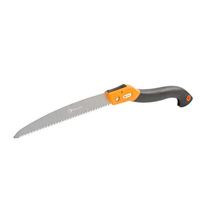 GreatNeck PRS10 10" Folding Pruning Saw | Cut Branches up to 6 Inches in Diameter | Compact Saw – 10 Inch Blade, 12 Inch Total Length | Camping & Gardening Saw | Carbon Steel Saw Blade