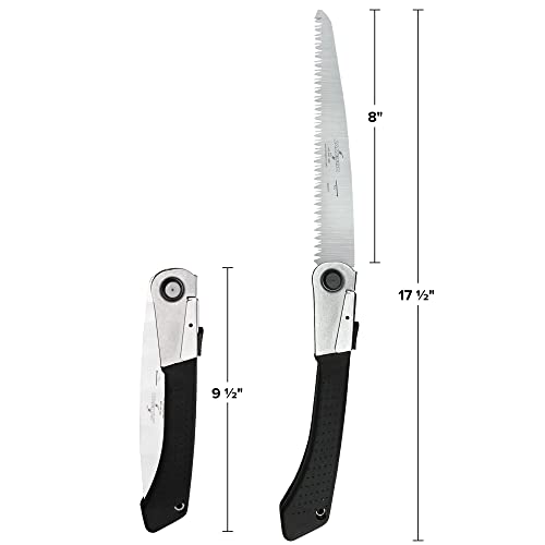 Jameson SB-8TE-FPKG Folding Pruning Saw with Sheath, 8 inch