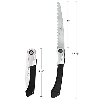 Jameson SB-8TE-FPKG Folding Pruning Saw with Sheath, 8 inch