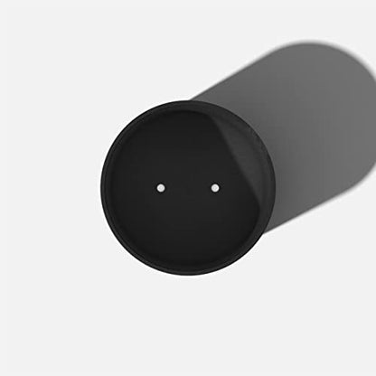 Veradek Mason Series Lima Planter - Large Round Outdoor Planter - color: Black, size: 15 inches - 2 Pack