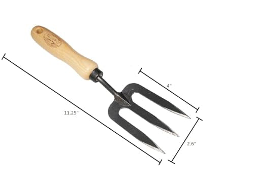 DeWit Small Garden Fork – Compact & Durable Cultivator