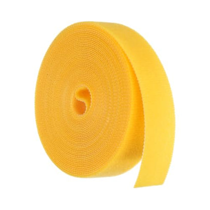 HARFINGTON Garden Plant Tape 16.4ft 25/32" Reusable Ties Strap Yellow - color: Yellow, size: 16.4ft x 25/32"