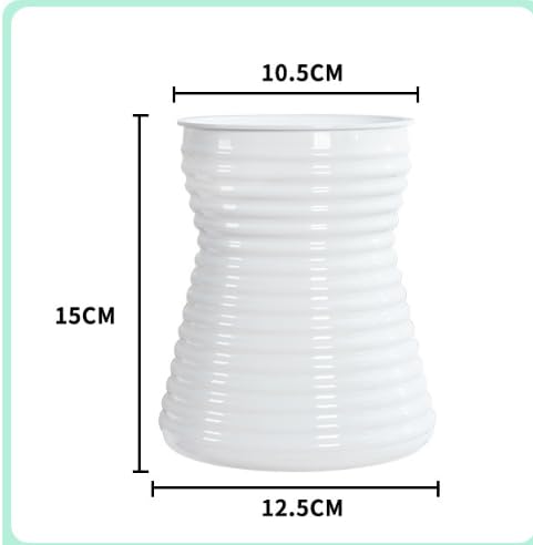2PCS Self Watering Planters 5.9 Inch Self Watering Pots for Indoor Plants, African Violet Pots with Wick Rope, Flowers, Succulents, Herb, House Plants - color: White 2