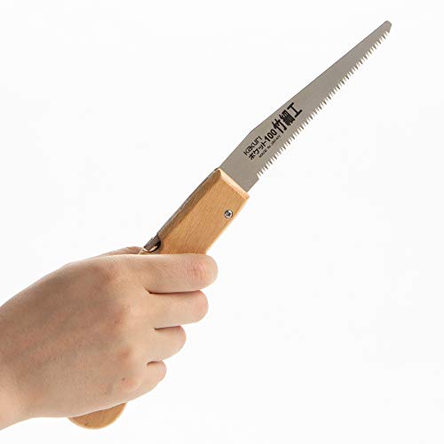 KAKURI Mini Folding Bamboo Saw 4", Small Japanese Pocket Hand Saw - style: Bamboo Cutting