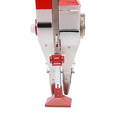 Double Barrel Sower,Adjustable Seed Fertilizer Spreader Planter,Manual Fertilizer Seeder,Garden Seed Spreader-Depth,Garden helper,Suitable for Sow Carrot,Lettuce,Flower,Plant,Peanut,Spinach Seed