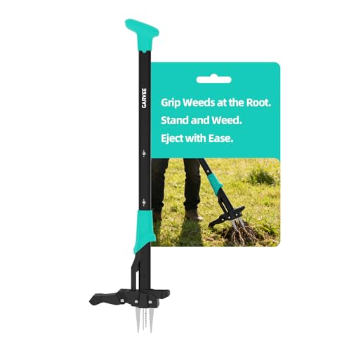Garvee 40" Long Handle Stand Up Weed Puller Gardening Hand Weeding Tool