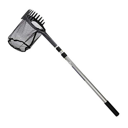 Aquascape Pond Shark Net, Skimming, Maintenance and Water Garden Tool, Extends 96-inch | 74005 - size: 96-inch