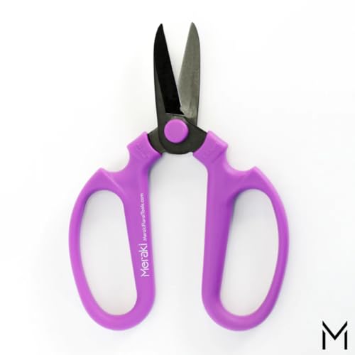 Garden Pruning Shears Scissors Black Carbon Steel Blades 7.0 In, Mokara - Purple - style: 7.0 inch Purple