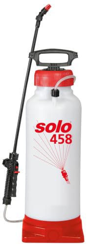 SOLO 458 3-Gallon Handheld Sprayer with Viton® Seals in Key Locations. Viton® Seals Resist Harsh Chemicals. Designed for Plant Protection Chemicals, Pest Control Solutions, and Many Other Uses.