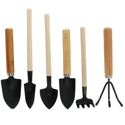 6 Pcs Small Garden Tool Set, Iron - color: 6 pcs