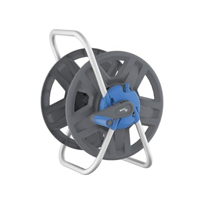 Water Hose Reel,Holds 60-80 Ft of 5/8" Hose - color: Blue