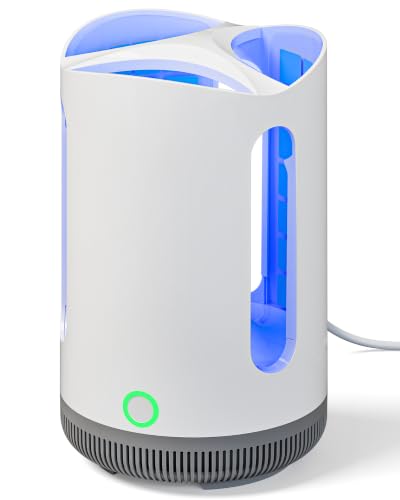WOWCATCH 3-Stage Fruit Fly Trap for Indoors, Plug-in Bug Gnat Catcher