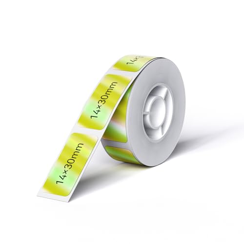 NIIMBOT Thermal Transfer Labels 0.55''x1.18'', Only for N1/B18 Label Maker - color: 0.55''×1.18''-hologram