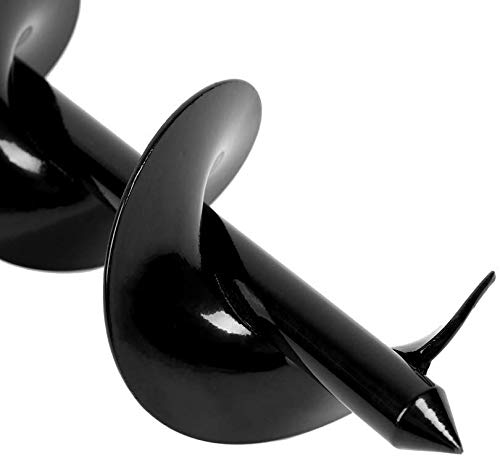 ERYTLLY Bulb Planter, Auger Spiral, Garden Planter Tool 3 x 12 inch,Rapid Umbrella Hole Digger for Planting Bulb Seedlings Bedding Tulips, and Digging Weeds Roots - size: 3*12inch