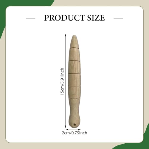 Garden Dibber with Measurement Lightweight Simple to Use 5.91inch Gardening Accessories Practical Handheld Bulb Planting Tool - color: Style B