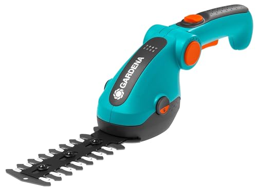 GARDENA Cordless Battery Grass and Shrub Shears, 80 Min Runtime - 09888 - style: Shrub & Grass Shears SET